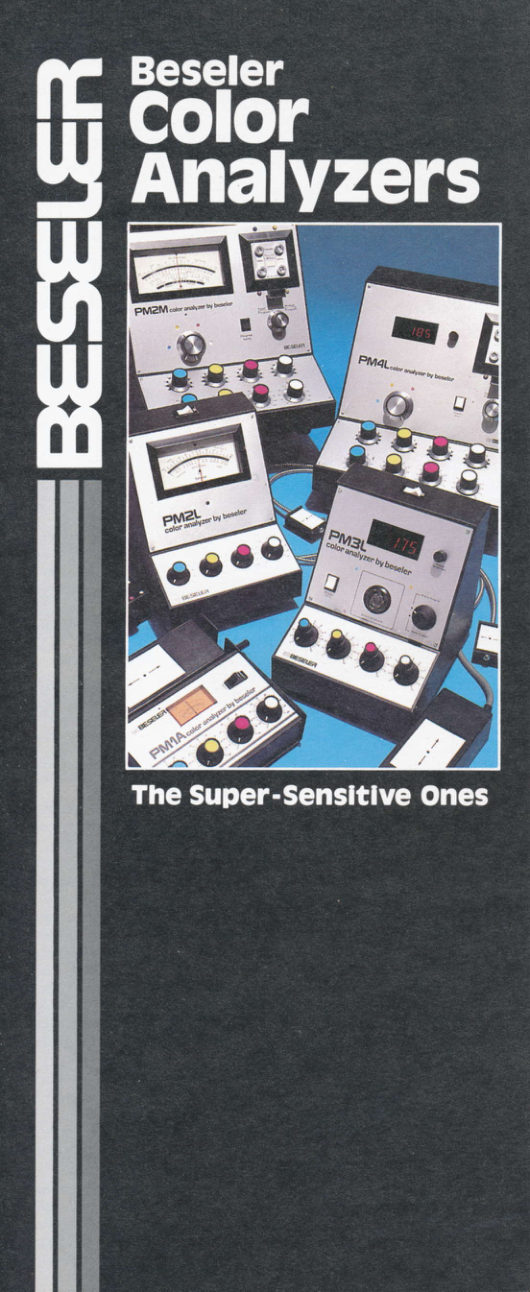 Beseler color analyzers manual cover