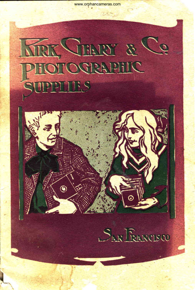 Kirk, Geary photo supplies manual cover