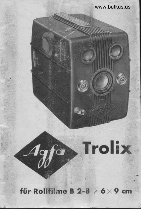 Agfa Trolix manual cover