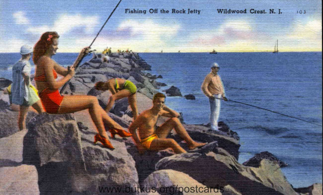 Wildwood Crest Fishing off the Rock Jetty manual cover