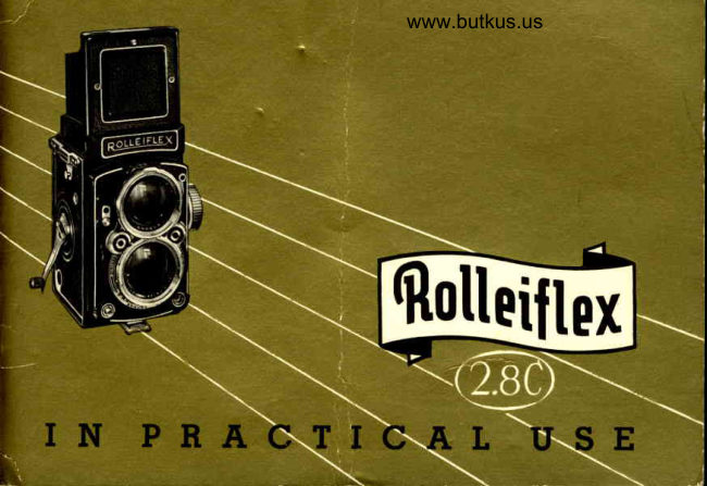 Rolleiflex 2.8C manual cover