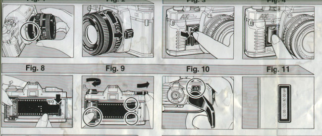 Fujica AX Multi Program manual cover
