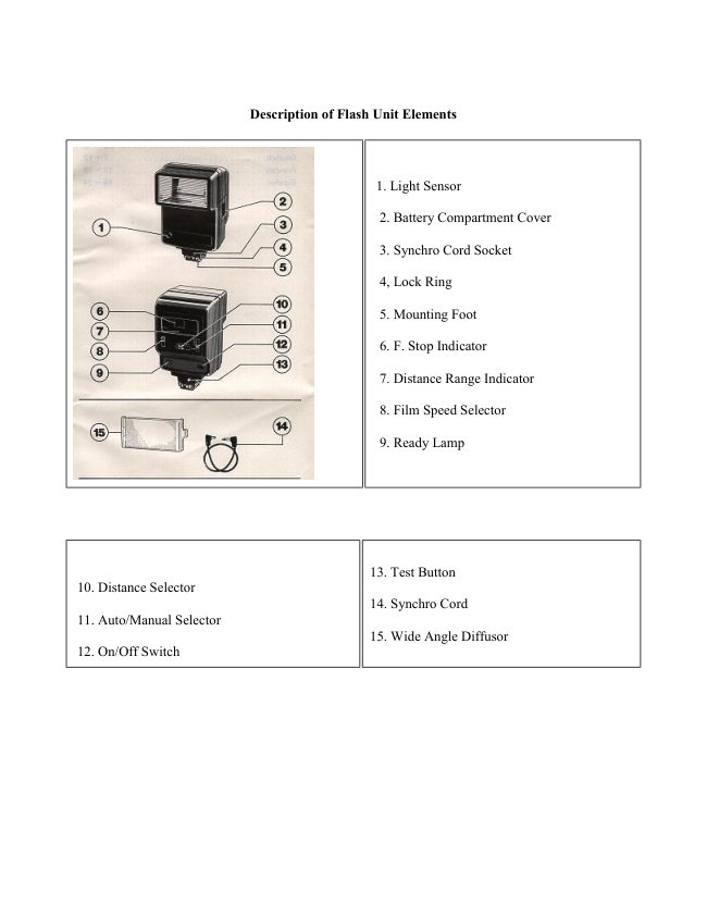 Chinon S-300 manual cover