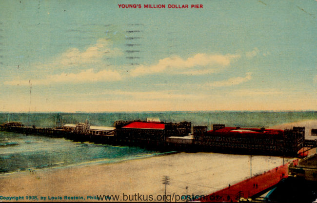 Young's Million Dollar Pier - 1908 manual cover