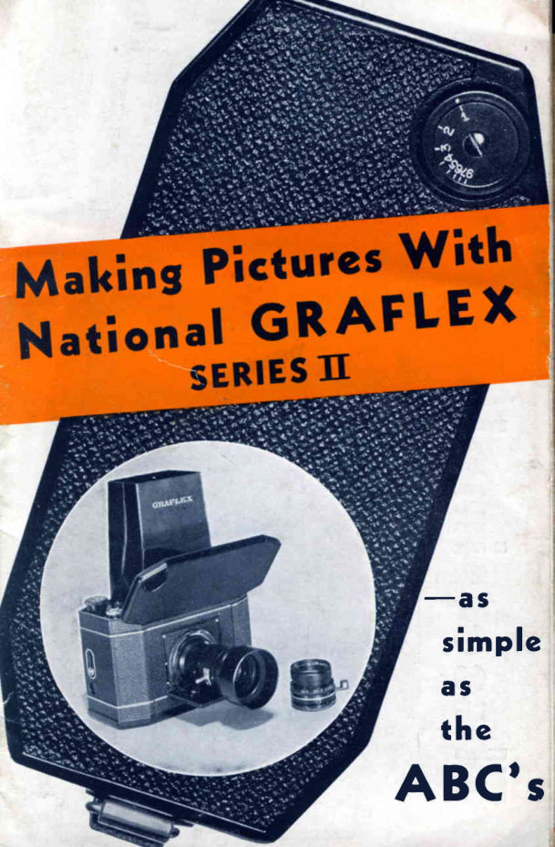 GRAFLEX NATIONAL Series II manual cover