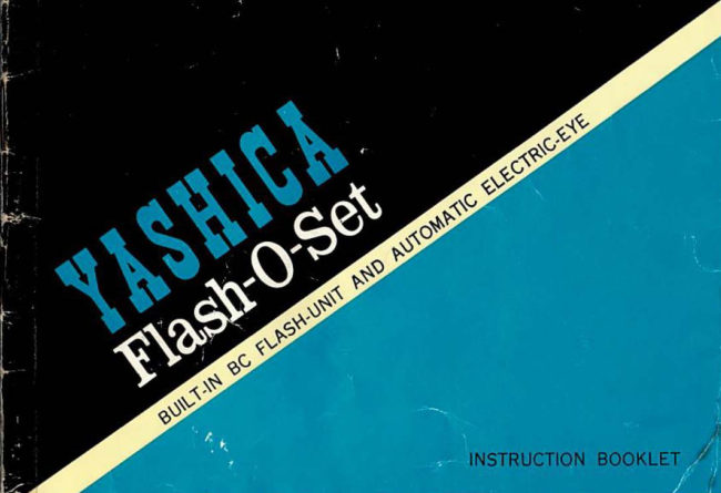 Yashica Flash-O-Set I manual cover