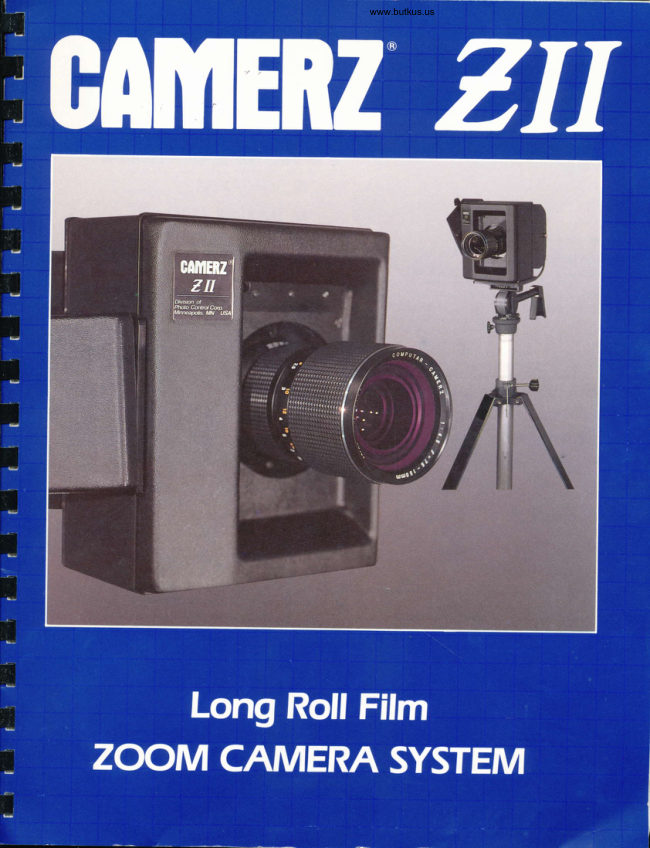 CAMERZ ZII manual cover