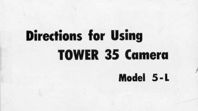 Sears Sear Tower 35 Nicca 5 - L manual cover