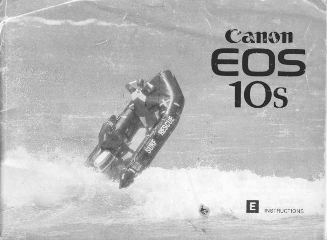 Canon EOS 10s manual cover