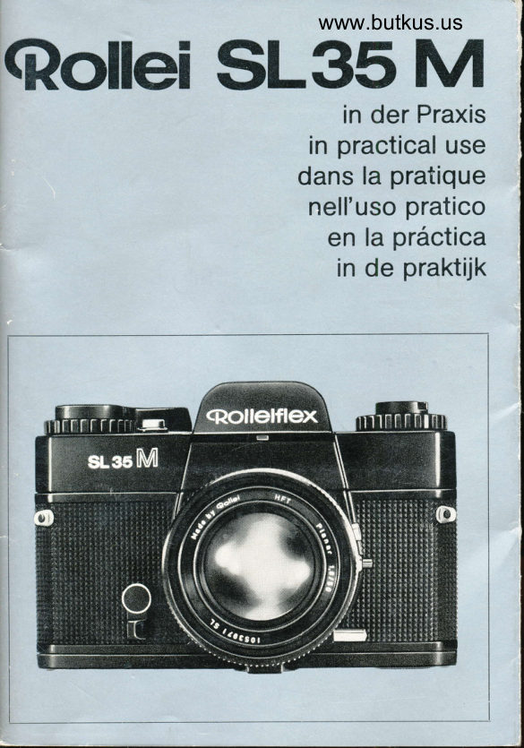 Rollei SL35M manual cover