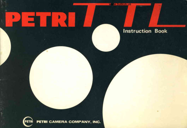 Petri TTL manual cover