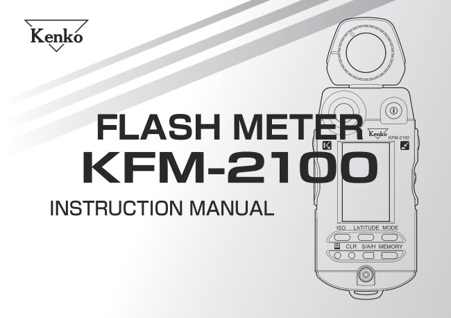 Minolta Kenko KFM 2100 manualThey bought the license,exact same meter manual cover