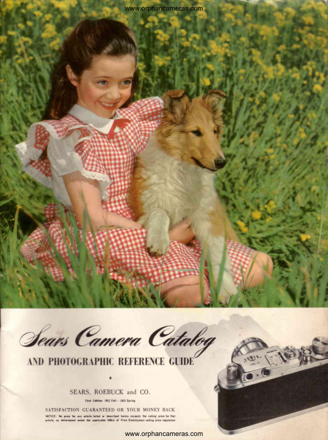 Sears Camera Catalog manual cover
