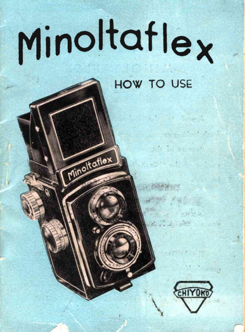 Minoltaflex II manual cover