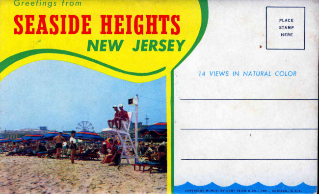 SeaSide Heights - '50s manual cover