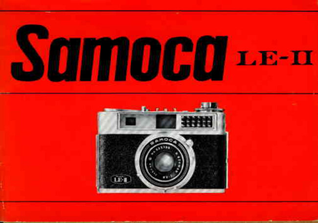 Samoca LE II manual cover