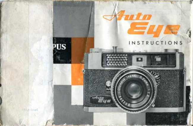 Olympus Auto Eye manual cover