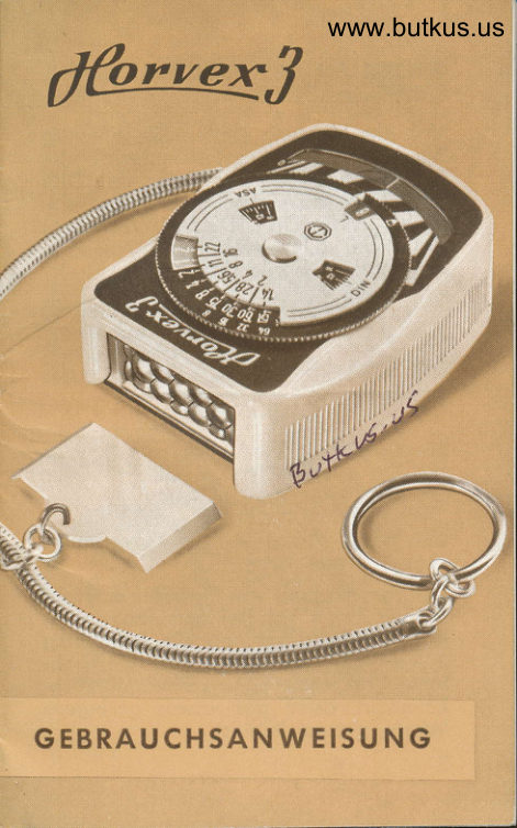 Horvex 3 manual cover