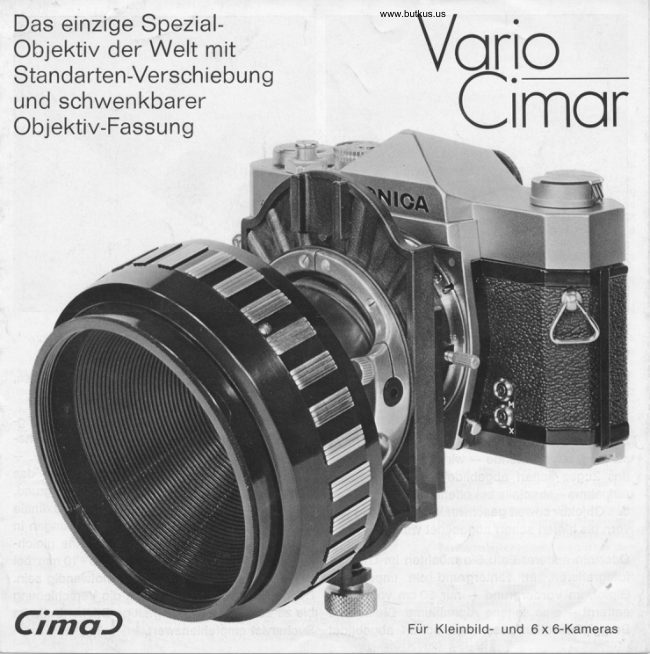 Vario Cimar manual cover