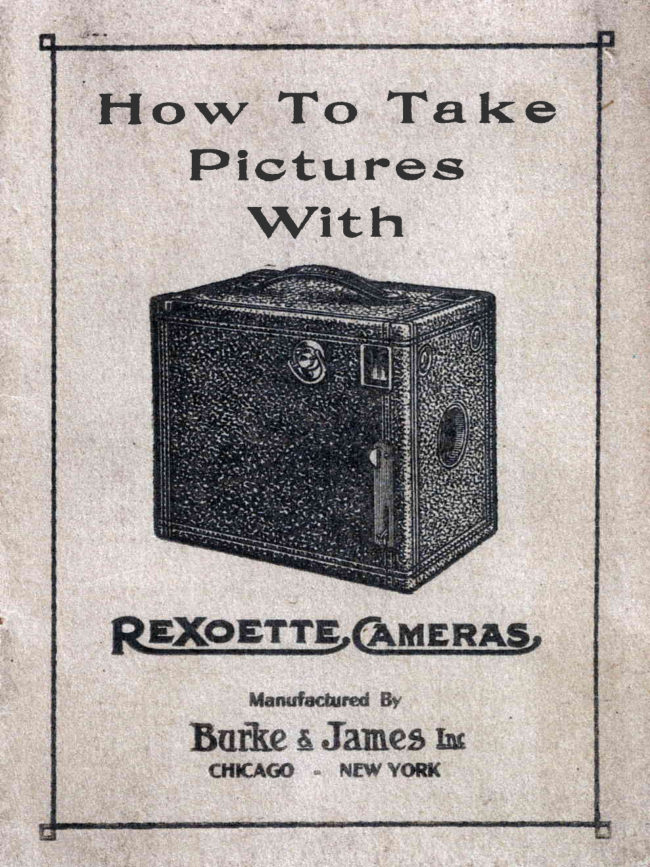 Rexoette Cameras manual cover
