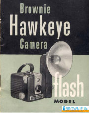 Kodak Brownie Hawkeye Flash manual cover