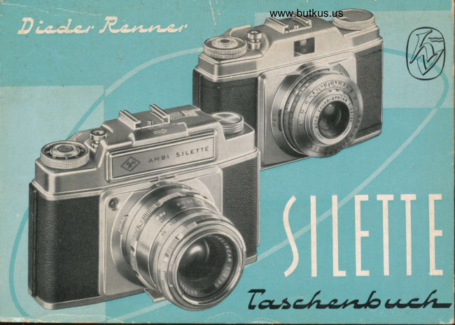 Agfa Silette manual cover
