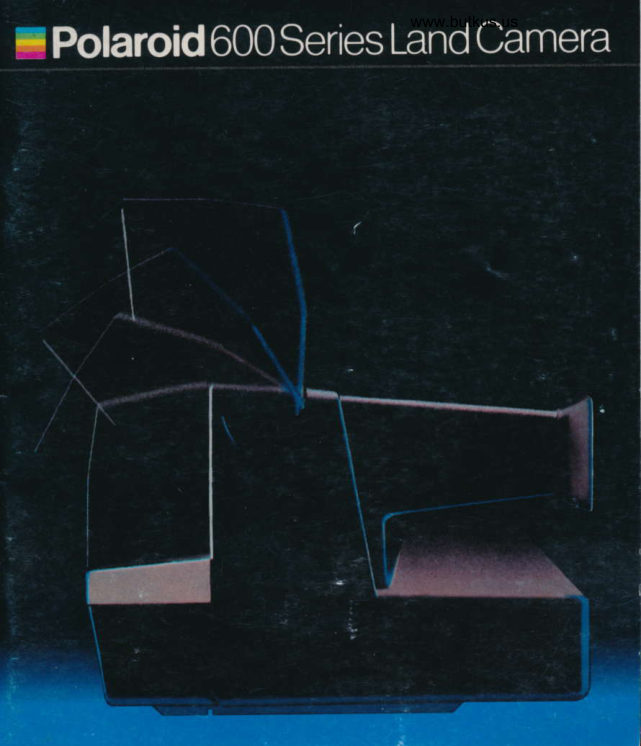 Polaroid 600 Series Land Camera manual cover