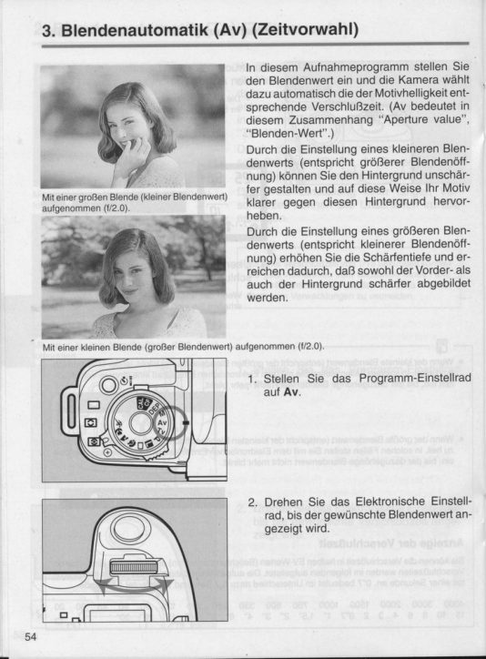 Canon EOS 50 / 50s Gebruiksaanwijzing Handleiding - Deel 2 manual cover