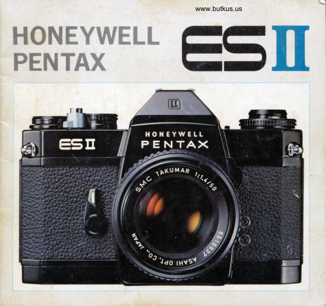 Honeywell Pentax ES II Direct scan manual cover