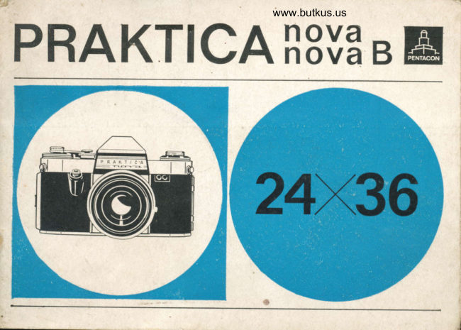 Praktica Nova / Nova B manual cover