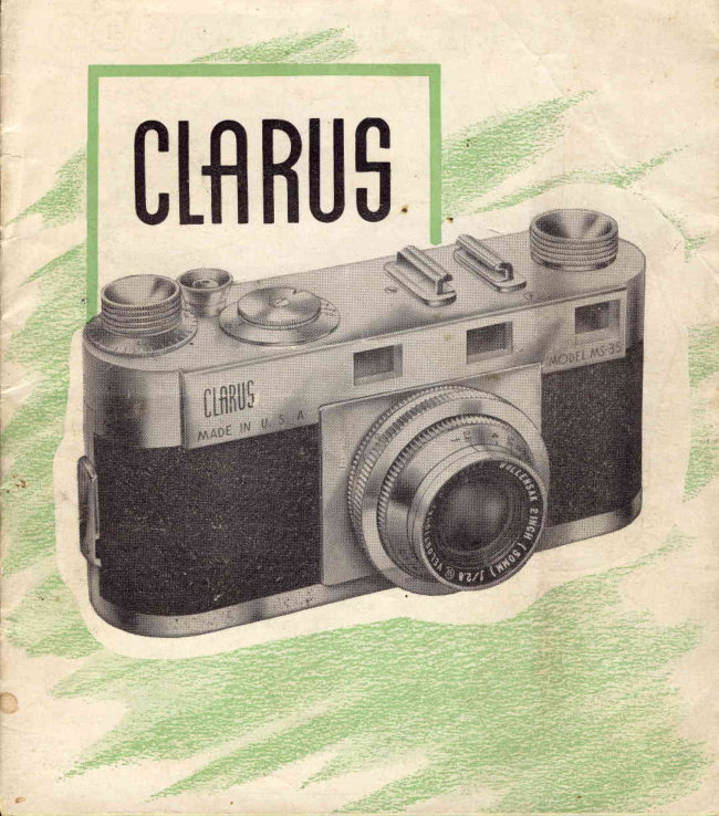 CLARUS MS-35 manual cover