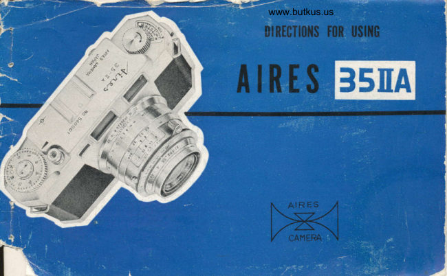 Aires 35IIA manual cover