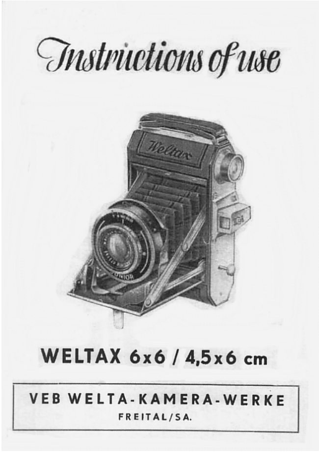 Weltax manual cover