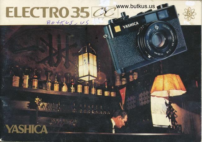 Yashica Electro 35 CC manual cover