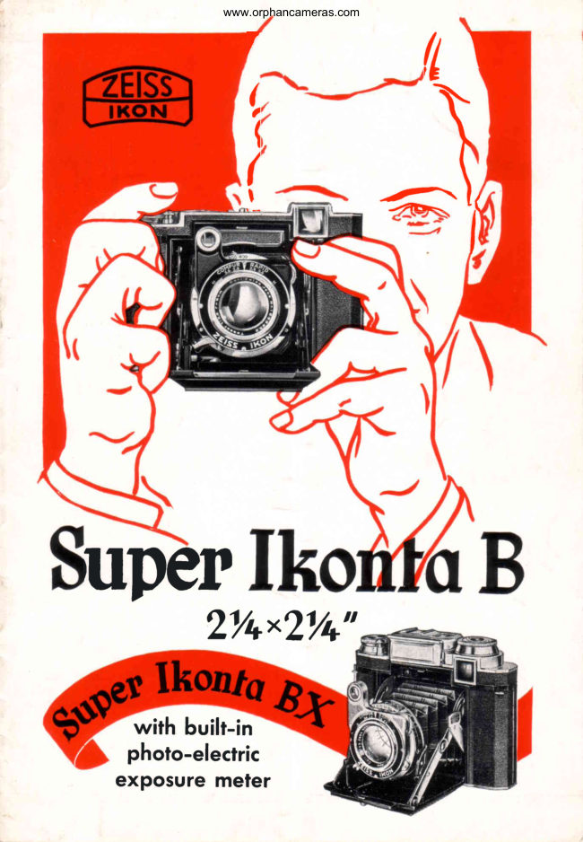 Zeiss Ikon Super Ikonta b manual cover