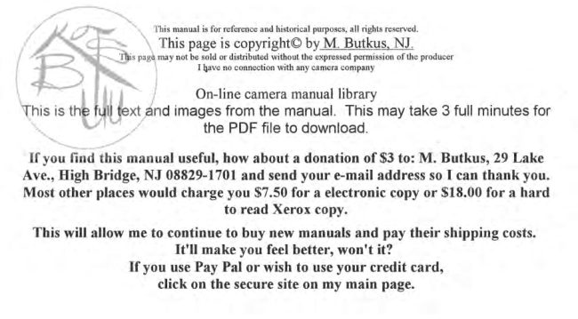 Minoltacord manual cover