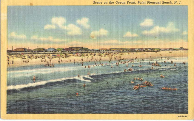 Jenks Beach 1950 manual cover