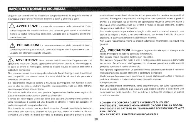 Sunpak 40X ISTRUZIONI, De Usuario manual cover