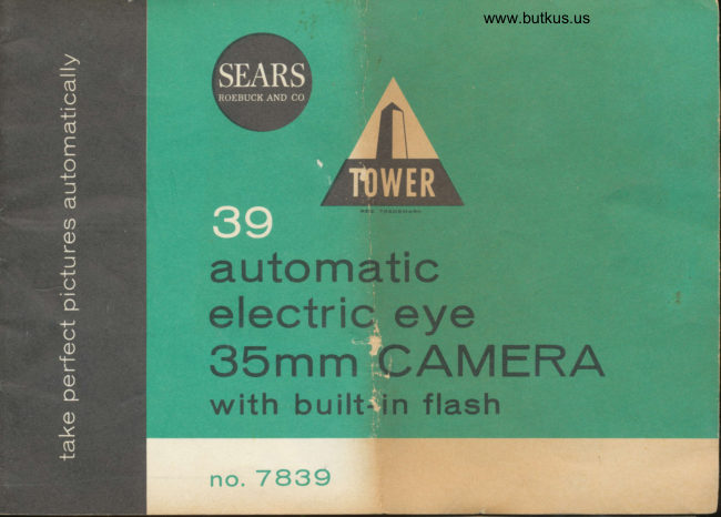 Sears Tower 39 manual cover