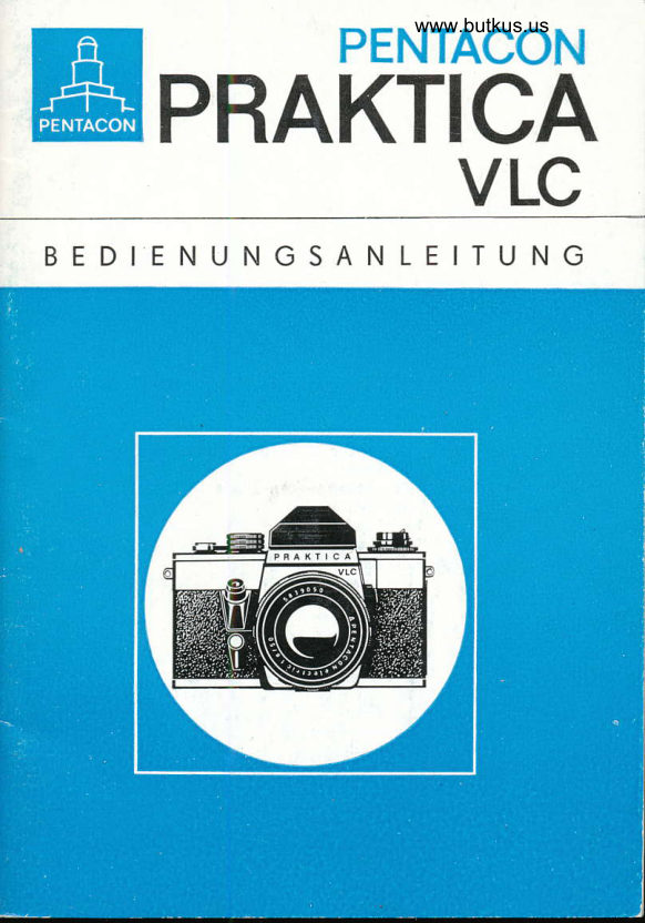 Praktica VLC2 manual cover