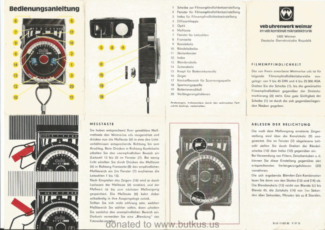 Weinmar Lux manual cover