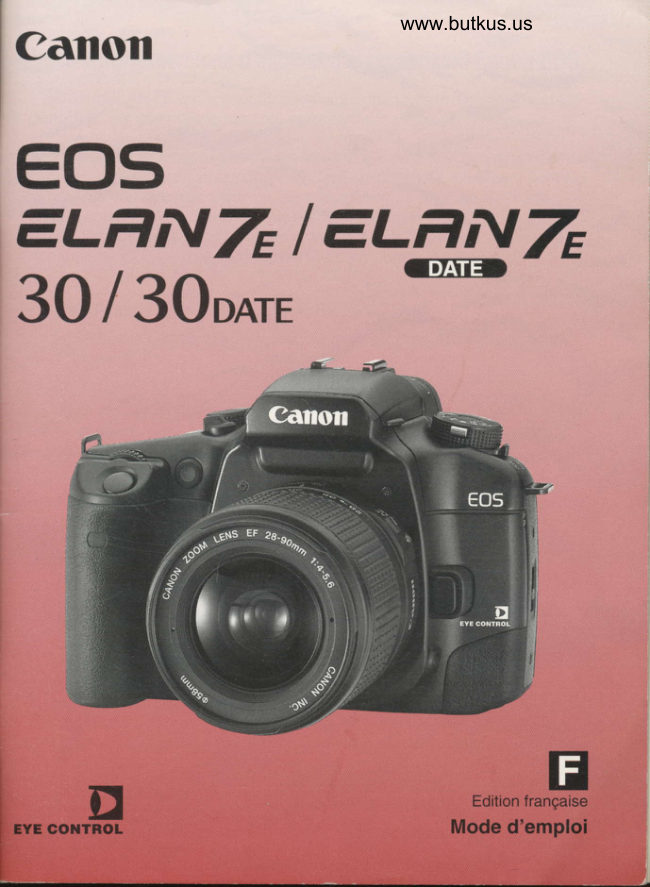 Canon Part 1 manual cover