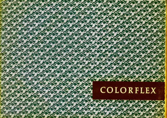 AGFA COLORFLEX I and II manual cover