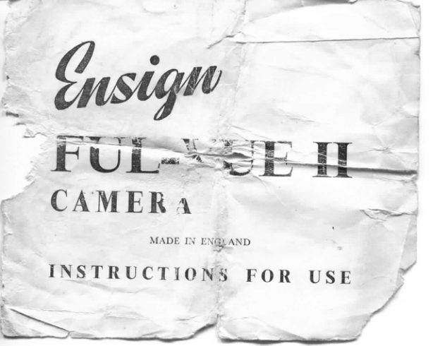 Ensign Ful-Vue II manual cover