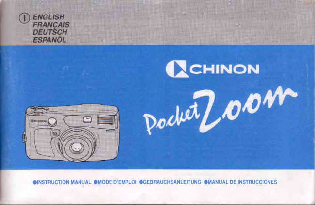 Chinon Pocket Zoom manual cover
