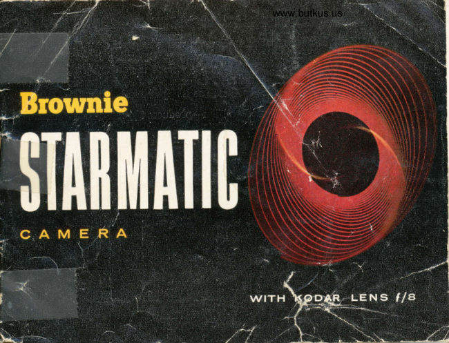 Kodak Brownie StarMatic manual cover