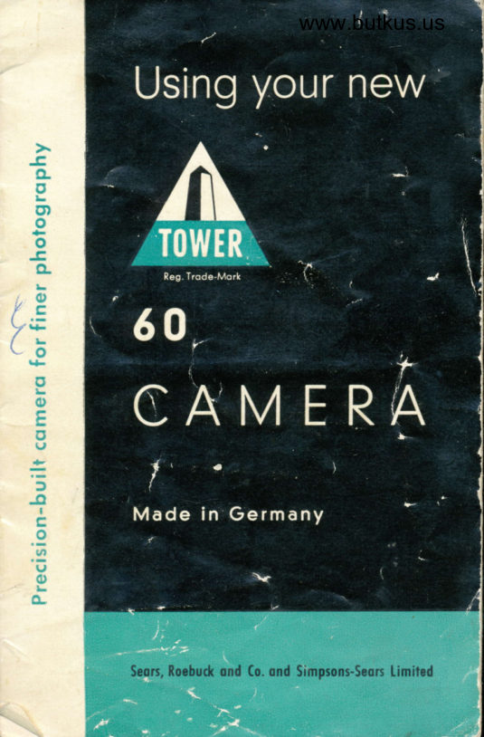 Sears Tower 60 manual cover