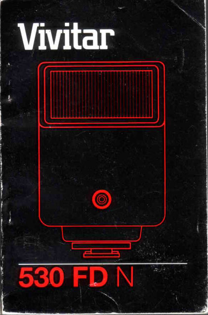 Vivitar 530 FD N manual cover