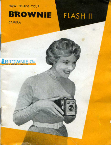 Kodak Six-20 Brownie Flash II camera manual cover