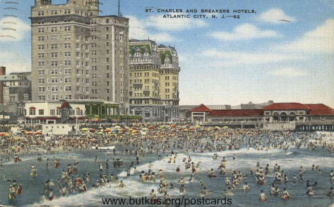 Atlantic City - St. Charles Hotel manual cover